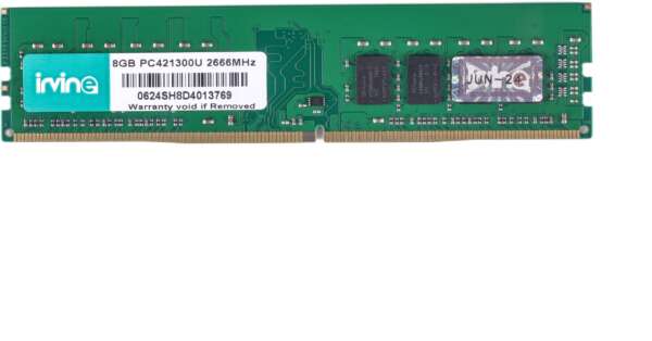 IRVINE 2666 DDR4 8 GB (Dual Channel) PC (8GB DDR4 2666)  (Green, Blue) - Image 3