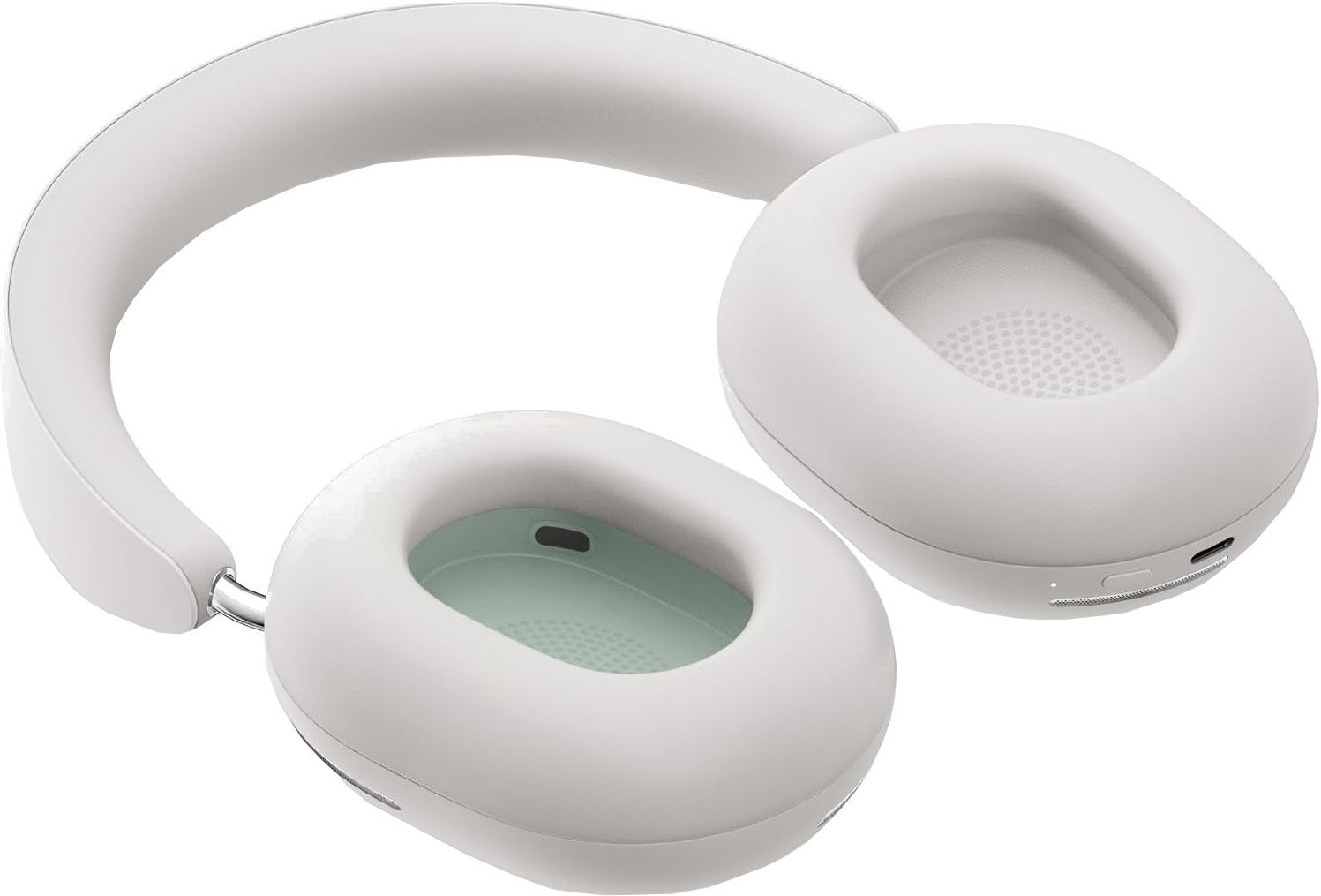 Sonos Wireless Over-Ear Headphones with Noise Cancellation Bluetooth  (White, On the Ear) - Image 3