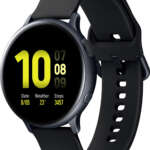 Samsung Watch Acte 2 Aluminium AMOLED Display with Upto 5 Days Battery Life  (Black Strap, Regular)