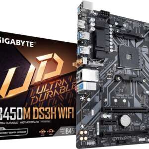 GIGABYTE B450M-DS3H Wifi AM4Socket Micro-ATX AMD B450 Chipset DDR4 Motherboard for Desktop