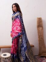 Bandhanivilla Bandhani Zari Bandhani Saree - Image 3