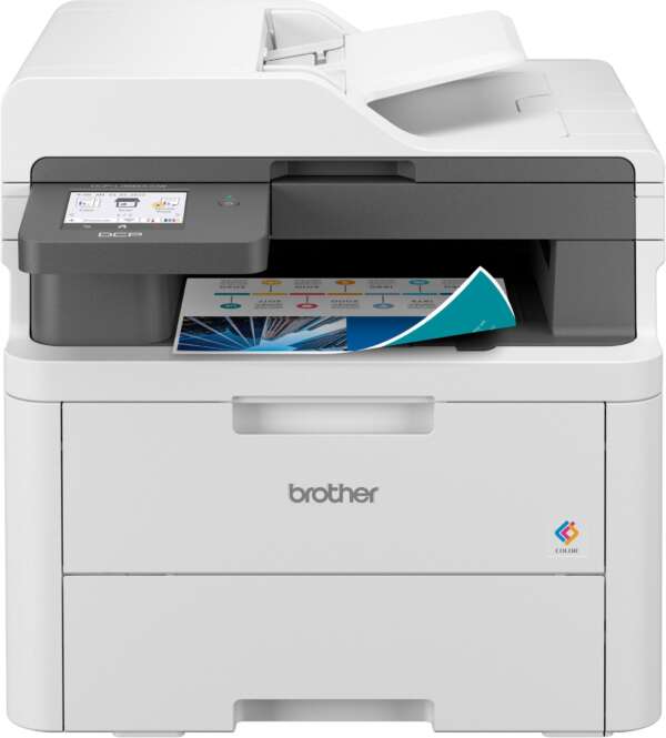 brother DCP-L3560CDW Multi-function WiFi Color Laser Printer with 3.5-inch TFT Color LCD Screen, Auto Duplex Feature & with Up to 1000 Pages of Black Ink Toner in the box  (Toner Cartridge)