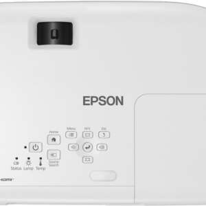 Epson EB-E01 (3300 Im / Wireless / Remote Controller) Portable XGA 3LCD Projector  (White)