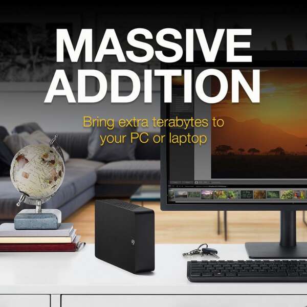 Seagate Expansion for Windows and Mac with 3 years Data Recovery Services – Desktop 16 TB External Hard Disk Drive (HDD)  ( - Image 3