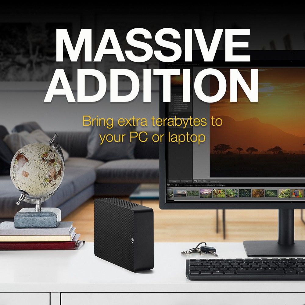 Seagate Expansion for Windows and Mac with 3 years Data Recovery Services – Desktop 16 TB External Hard Disk Drive (HDD)  ( - Image 3