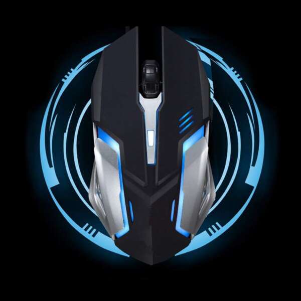 ENTWINO GRENADE USB Wired Optical Gaming Mouse With 6 Keys & RGB Lights 20 Millions Click Button Life Wired Ambidextrous Optical Gaming Mouse  (USB 2.0, Black) - Image 3