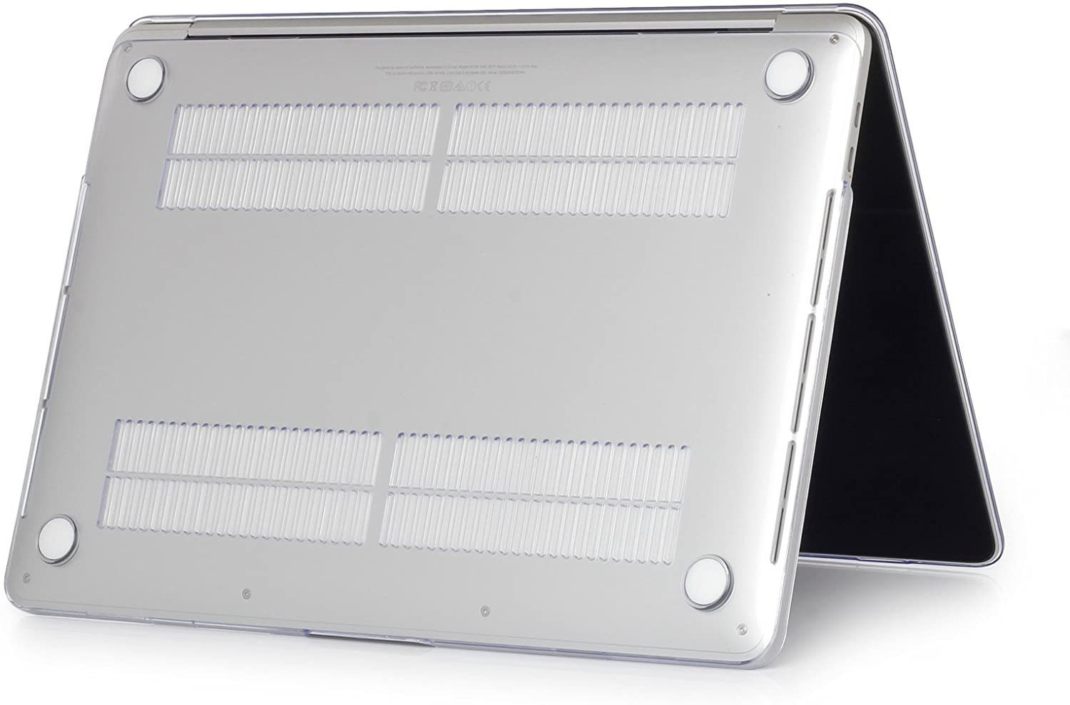 Fyx Front & Back Case for New MacBook Pro 13 inch A2289 / A2251 with Touch Bar & ID 2020 Release Hard Shell Case Cover Set  (Transparent, Laptop Case, Pack of: 4) - Image 3