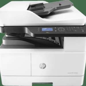 HP LaserJet MFP M438nda Multi-function Monochrome Laser Printer  (Toner Cartridge, 1 Ink Bottle Included)