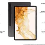 Samsung Galaxy Tab A9+ 4 GB RAM 32GB ROM 11.0 inch with Wi-Fi+5G Tablet (Silver) (Copy)