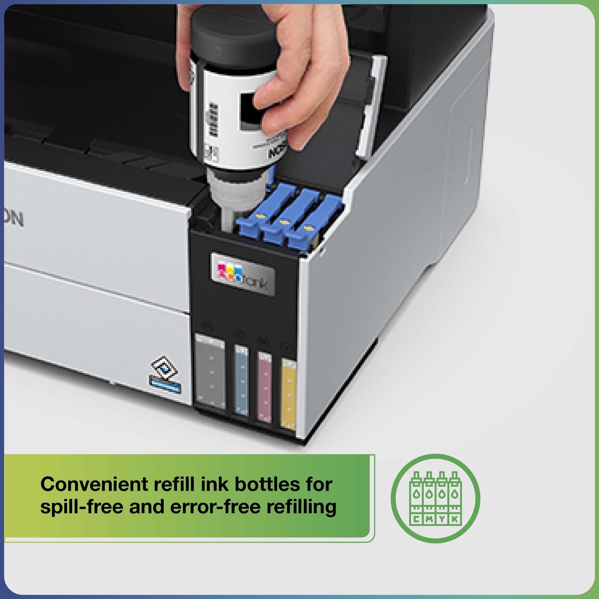 Epson L6490 Multi-function WiFi Color Ink Tank Printer (Color Page Cost: 12 Paise | Black Page Cost: 24 Paise)  (4 Ink Bottles Included) - Image 2