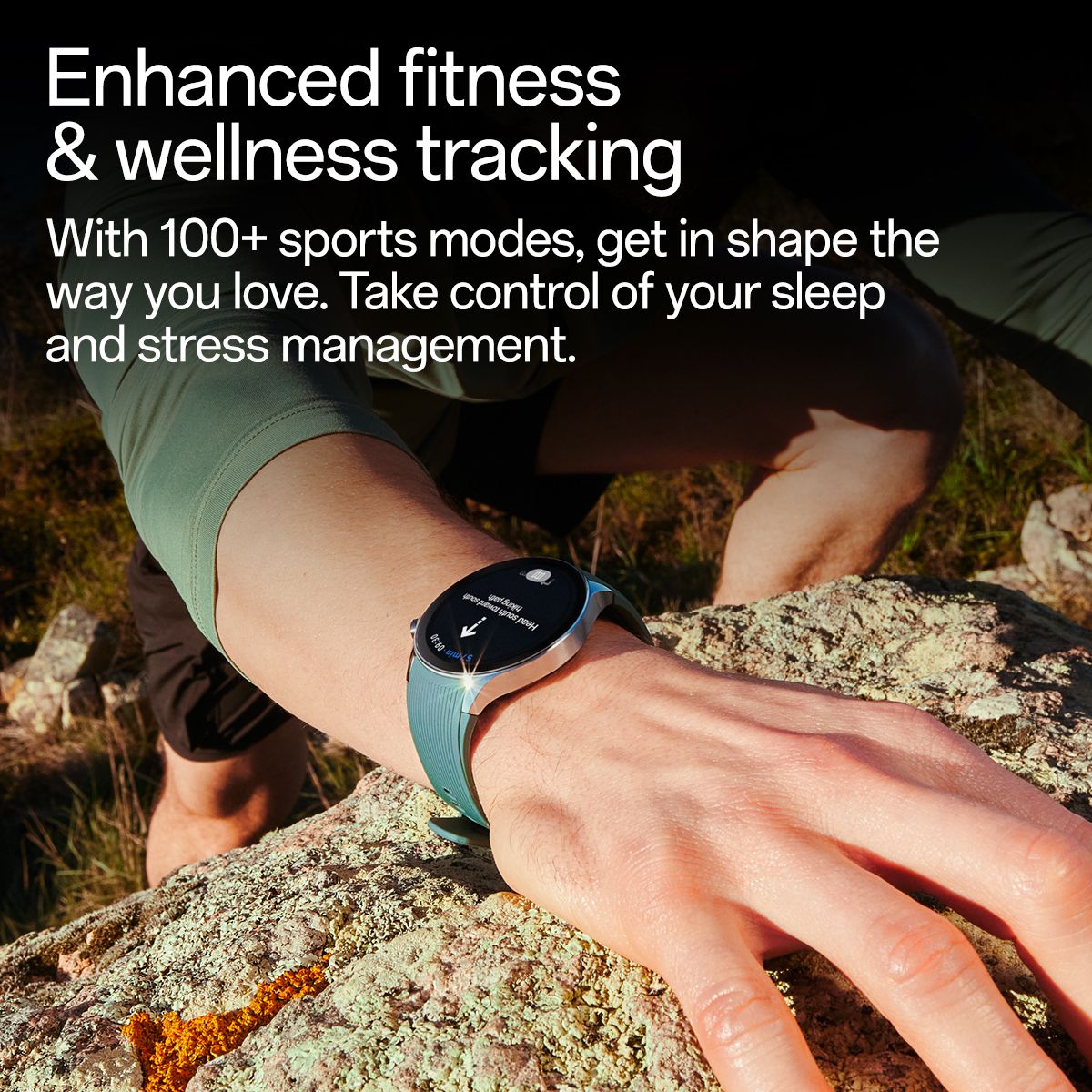 OnePlus Watch 2 with Wear OS 4, Snapdragon W5 Chipset & Up to 100 hours battery Smartwatch  (Black Steel Strap, Free Size) - Image 3