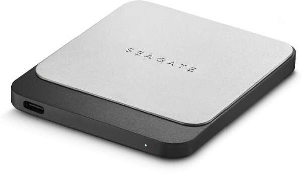 Seagate STCM250400 250 GB External Solid State Drive (SSD)  (Black, Grey) - Image 3