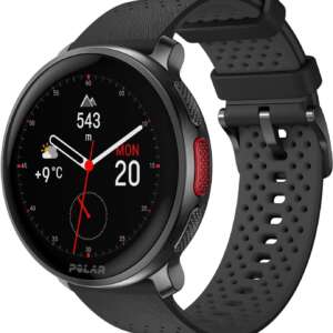 Polar Vantage V3-Premium Multisport Watch, Heart Rate Monitor (Black) Smartwatch  (Black Strap, Free Size)