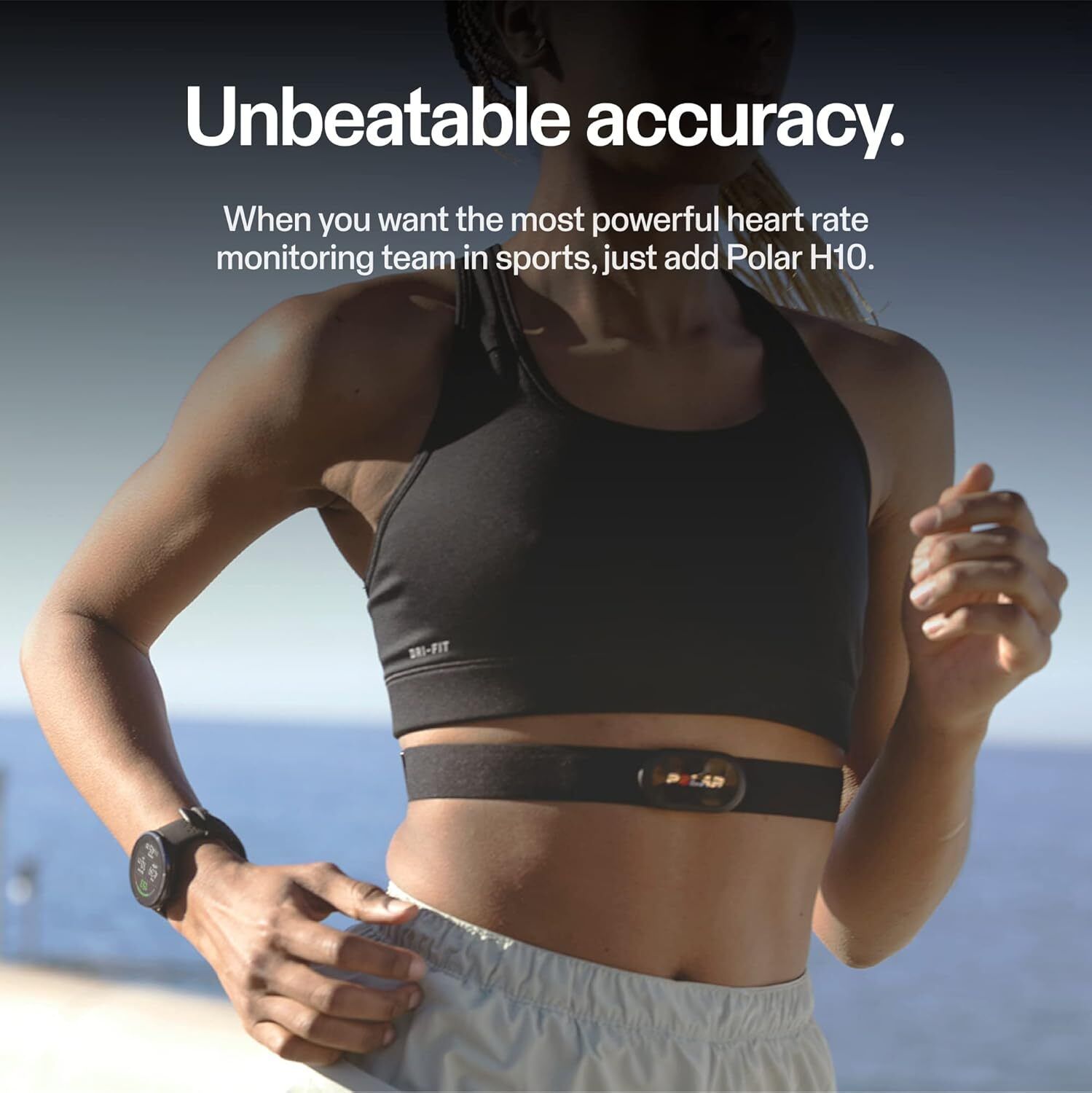 Polar Vantage V3 with H10 Heart Rate Sensor Sport Watch with GPS (Black) Smartwatch  (Black Strap, Free Size) - Image 3