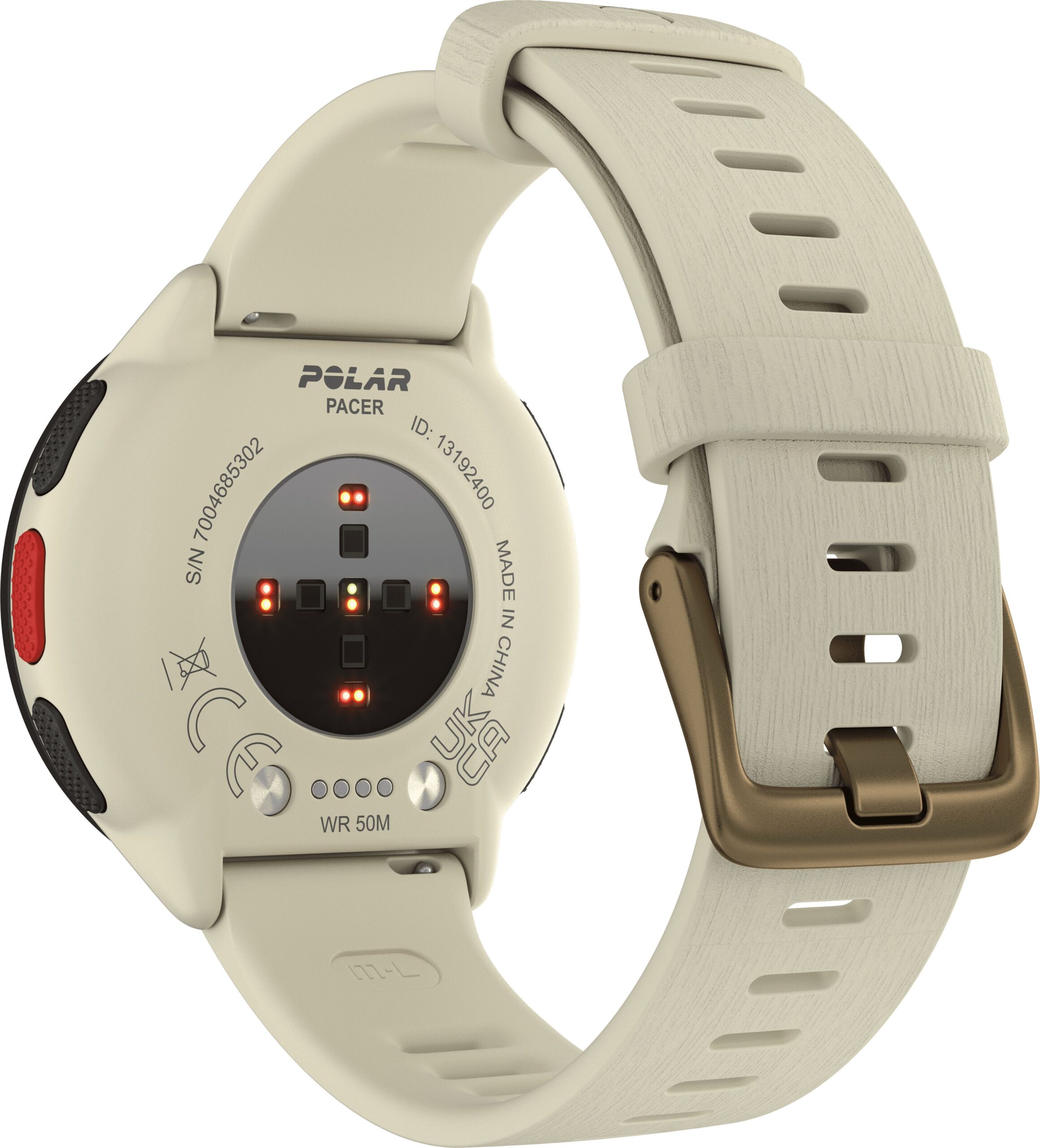 Polar Pacer Ultra-Light GPS Fitness Tracker (White) Smartwatch  (White Strap, Free Size) - Image 4
