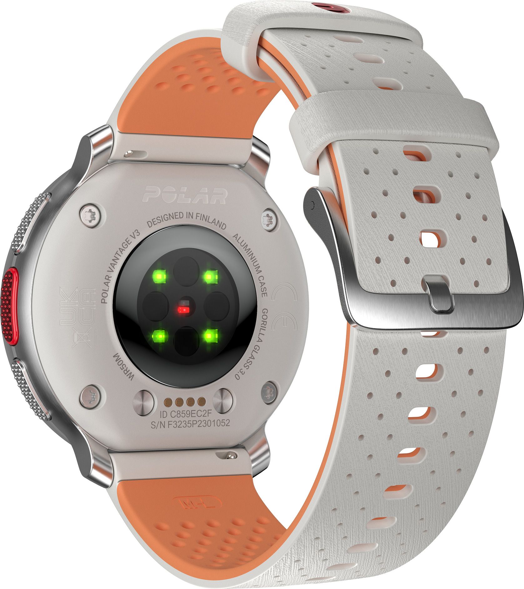 Polar Vantage V3-Premium Multisport Watch, Heart Rate Monitor (Sunrise Apricot) Smartwatch  (Sunrise Apricot Strap, Free Size) - Image 4