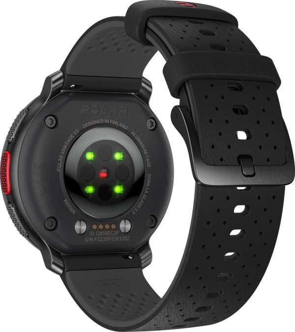 Polar Vantage V3 with H10 Heart Rate Sensor Sport Watch with GPS (Black) Smartwatch  (Black Strap, Free Size) - Image 4