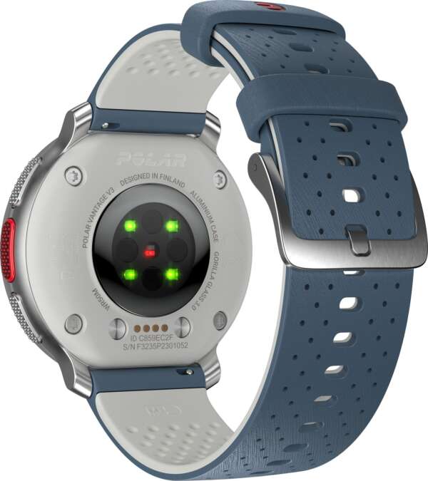 Polar Vantage V3-Premium Multisport Watch, Heart Rate Monitor (Sky Blue) Smartwatch  (Sky Blue Strap, Free Size) - Image 4