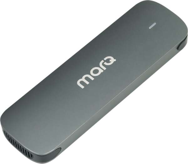 MarQ by Flipkart 1050 MB/s / Window, Mac OS, Android / Portable, Type C Enabled / USB 3.2 1 TB External Solid State Drive (SSD)  (Metallic Silver)#JustHere