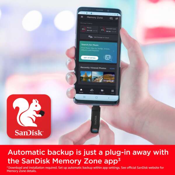 SanDisk SDDDC3-512G-I46PD 512 GB Pen Drive Compatible with Desktop Computer, Laptop, Mobile USB 3.2 Plastic Case  (Black) - Image 3