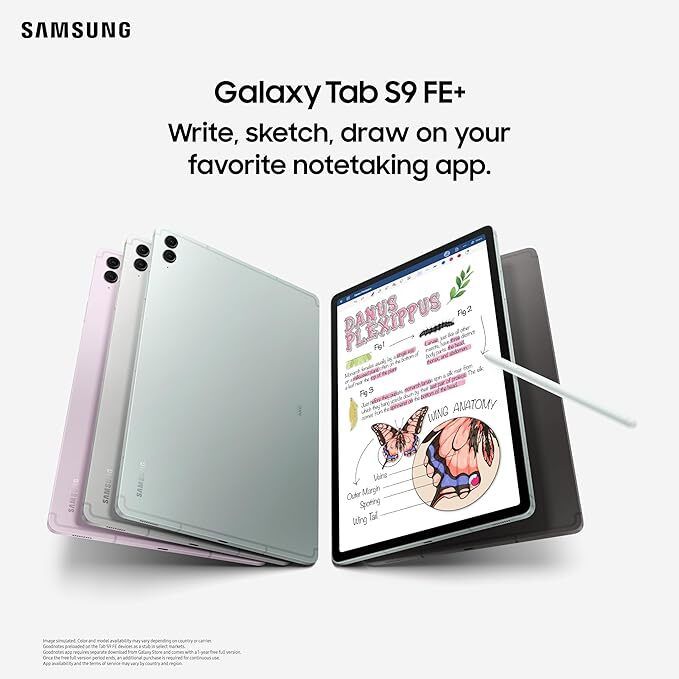 Samsung Galaxy Tab S9 FE 16 GB RAM 128 GB ROM 10.9 inch with Wi-Fi Only Tablet (Gray) (Copy) (Copy)