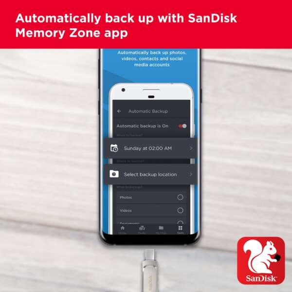 SanDisk SDDDC4-512G-I35 512 GB OTG Drive Compatible with Mobile, Desktop Computer, Laptop USB 3.1 Metal Case  (Silver, Type A to Type C) - Image 2