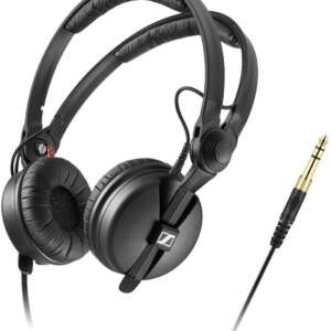 Sennheiser HD 25 Studio Headphone Wired without Mic  (Black, On the Ear)