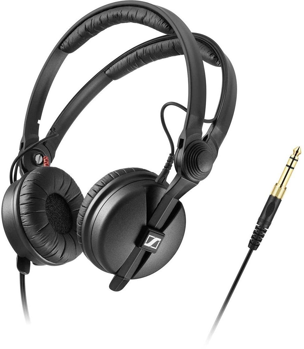 Sennheiser HD 25 Studio Headphone Wired without Mic  (Black, On the Ear)