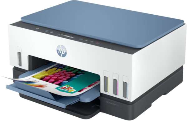 HP Smart Tank 675 Wi Fi All-in-One Multi-function WiFi Monochrome Laser Printer  (Ink Bottle) - Image 3