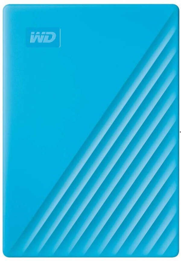 WD My Passport 2 TB External Hard Disk Drive (HDD)  (Blue, Black)